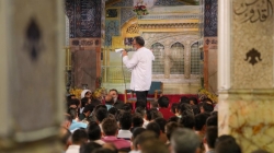 تصویر مراسم جشن شب ولادت امام رضا (ع) 18 اردیبهشت 1404 حاج محمود کریمی - هیئت رایت العباس چیذر