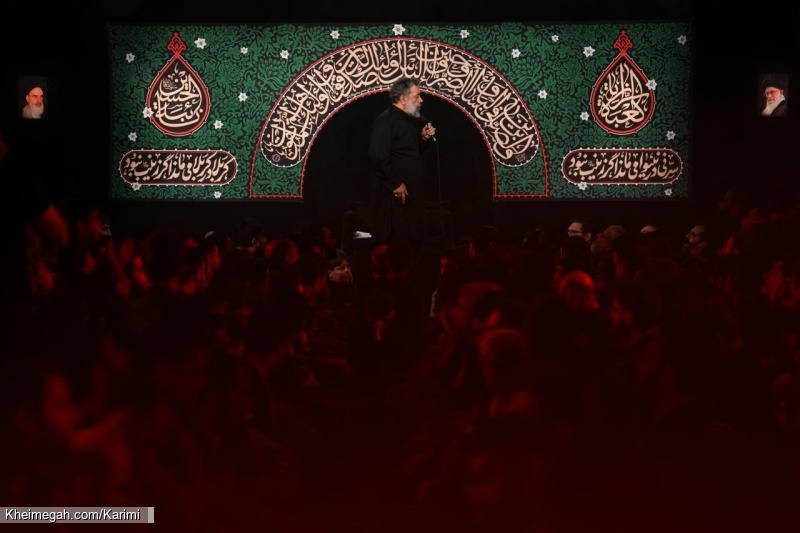 تصویر مراسم عزاداری شهادت حضرت زینب کبری (س) 14 دی ماه 1404 حاج محمود کریمی - هیئت رایه العباس چیذر