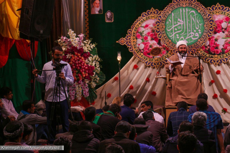 مراسم ولادت حضرت زهرا 97 - سخنرانی حجت الاسلام مهدوی نژاد
