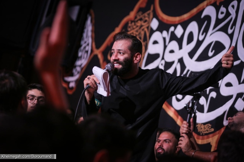 تصویر مراسم عزاداری شهادت امام رضا (ع) 1404 کربلایی امیر برومند - هیئت بهشت عشاق الرضا تهران