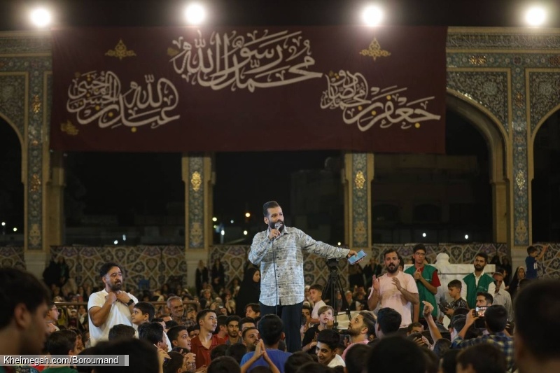 تصویر مراسم جشن ولادت پیامبر اکرم و امام صادق (ع) چهارشنبه 19 شهریور 1404 - کربلایی امیر برومند