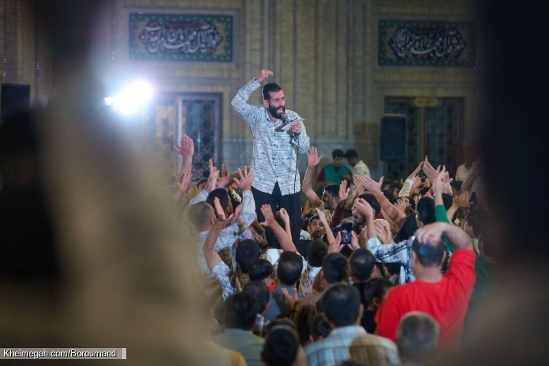 تصویر مراسم جشن ولادت پیامبر اکرم و امام صادق (ع) 19 شهریور 1404 - کربلایی امیر برومند - اصفهان