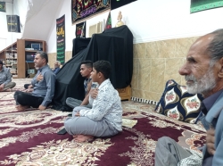 برپایی مراسم نوحه خوانی شب شهادت حضرت فاطمه زهرا س حسینیه بزرگ روستای گورزانگ ۱۴۰۳