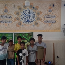 یک روز خوب با بچه های خوب مسجد جامع افضل روستای گورزانگ ۱۷ رمضان ۱۴۰۳