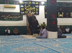 بر گزاری مراسم فاطمیه در روستای گورزانگ میناب