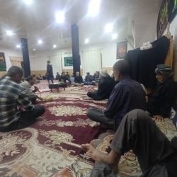 بر گزاری مراسم شب شهادت حضرت فاطمه زهرا س روستای گورزانگ