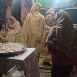 برپایی موکب در سالروز میلاد حضرت امام علی ع در روستای گورزانگ میناب