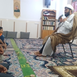 برگزاری سخنرانی مذهبی واقامه نماز جماعت توسط حجت السلام اسماعیلی _مسجدجامع جامع افضل روستای گورزانگ