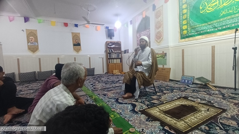 برگزاری سخنرانی مذهبی واقامه نماز جماعت توسط حجت السلام اسماعیلی _مسجدجامع جامع افضل روستای گورزانگ