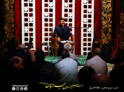 دهه اول محرم الحرام | هیئت بسیجیان صاحب الزمان | قرائت قرآن مسعود خاتمی