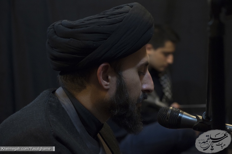 حجت الاسلام اخروی   _  کربلایی سید یاسر موسوی  _  کربلایی سید علی قادری  _  هیات یاس علقمه سلام الله علیها