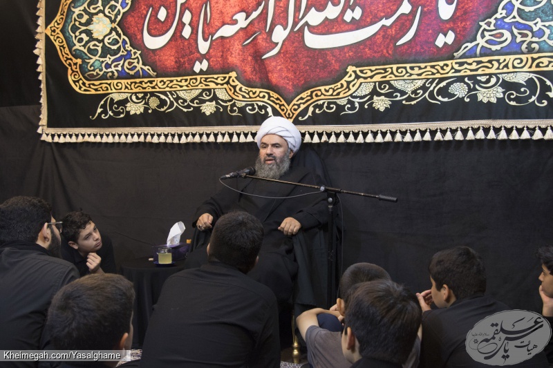 حجت الاسلام اخروی   _  کربلایی سید یاسر موسوی  _  کربلایی سید علی قادری  _  هیات یاس علقمه سلام الله علیها
