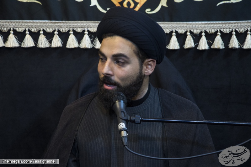 حجت الاسلام  سجادی  _  کربلایی سید یاسر موسوی  _  کربلایی سید علی قادری  _   هیات یاس علقمه سلام الله علیها