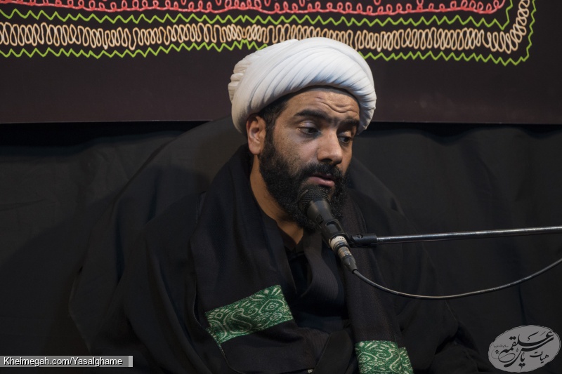 اقامه عزای دهه اول صفر  _  حجت الاسلام صمدی  _  کربلایی علی اکبر زاد فرج