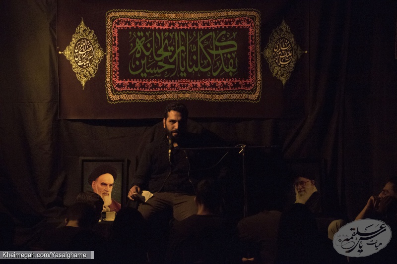 حجت الاسلام صمدی _ کربلایی مجتبی قرگزلو_ کربلایی حسین بختیاری_ هیآت یاس علقمه سلام الله علیها