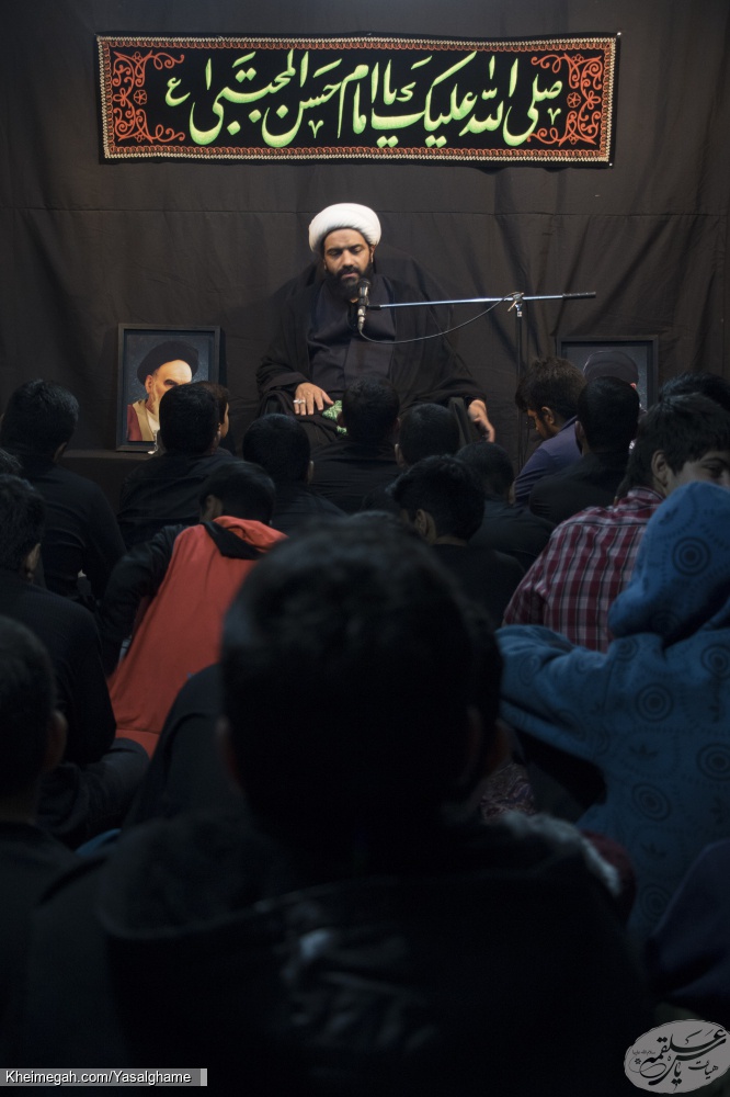حجت الاسلام صمدی  _  کربلایی صادق رجب _  کربلایی حسین بختیاری _ هیات یاس علقمه سلام الله علیها