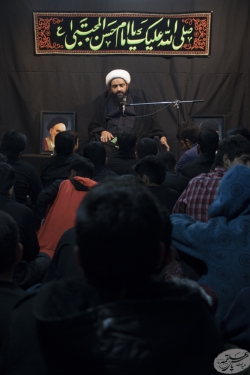 حجت الاسلام صمدی  _  کربلایی صادق رجب _  کربلایی حسین بختیاری _ هیات یاس علقمه سلام الله علیها