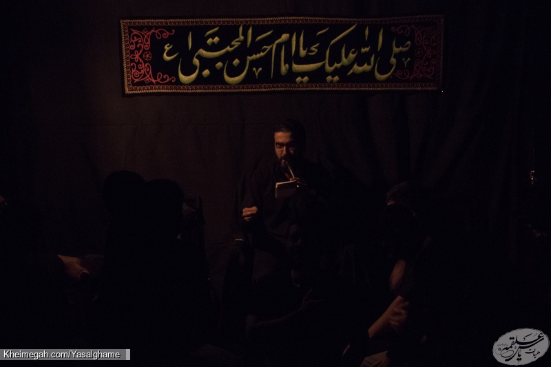 حجت الاسلام صمدی  _  کربلایی صادق رجب _  کربلایی حسین بختیاری _ هیات یاس علقمه سلام الله علیها