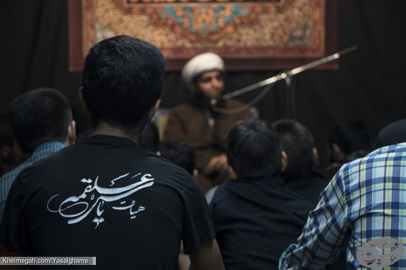 حجت الاسلام وکیل پور  _  کربلایی حسین فروغی  _  هیات یاس علقمه سلام الله علیها