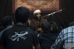 حجت الاسلام وکیل پور  _  کربلایی حسین فروغی  _  هیات یاس علقمه سلام الله علیها