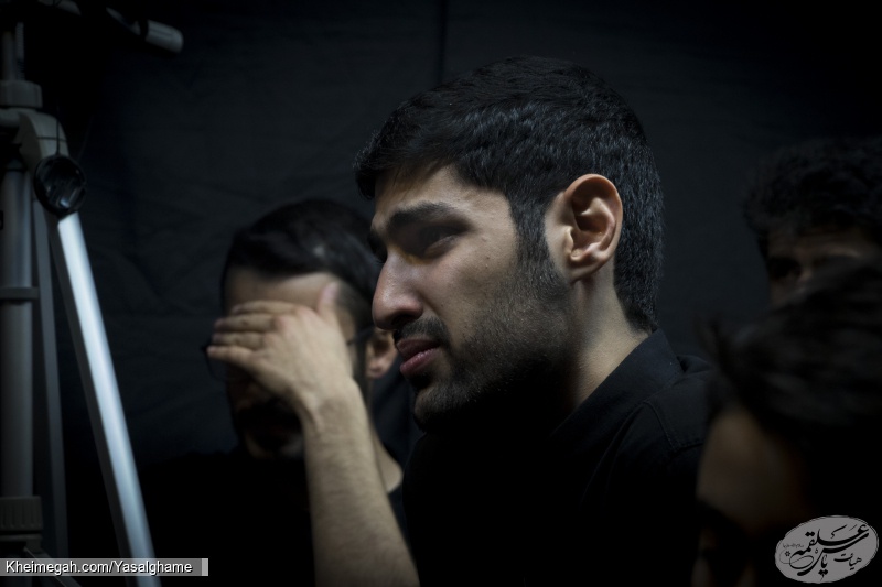 حجت الاسلام وکیل پور  _  کربلایی حسین فروغی  _  هیات یاس علقمه سلام الله علیها
