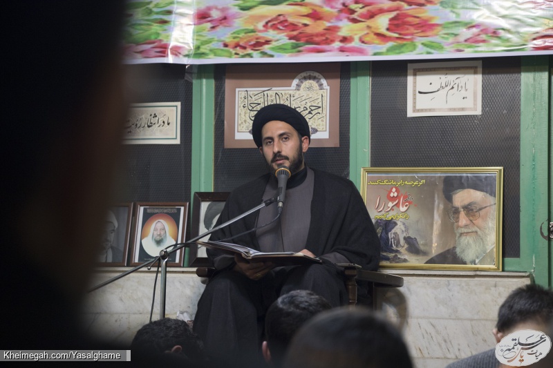 حجت الاسلام سیدمهدی سید صالحی  _  حاج محمد گرمابدری  _  هیات یاس علقمه سلام الله علیها