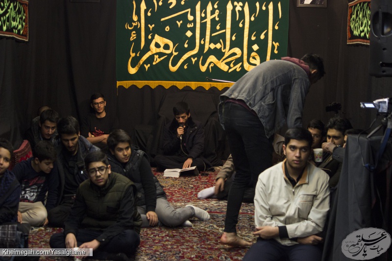 حجت الاسلام صمدی  _  حاج مرتضی بختیاری  _  هیات یاس علقمه سلام الله علیها
