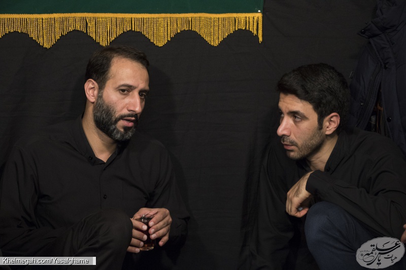 حجت الاسلام صمدی  _  حاج مرتضی بختیاری  _  هیات یاس علقمه سلام الله علیها