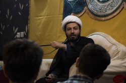حجت الاسلام ذوقی   -  کربلایی هاشم خطیبی  -  هیات یاس علقمه سلام الله علیها