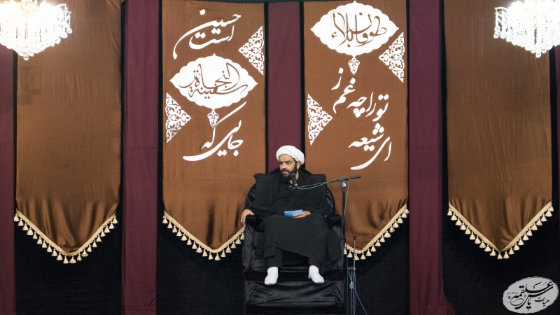 حجت الاسلام صمدی  _  حاج مرتضی بختیاری  _  حاج محمد گرمابدری _  هیات یاس علقمه سلام الله علیها