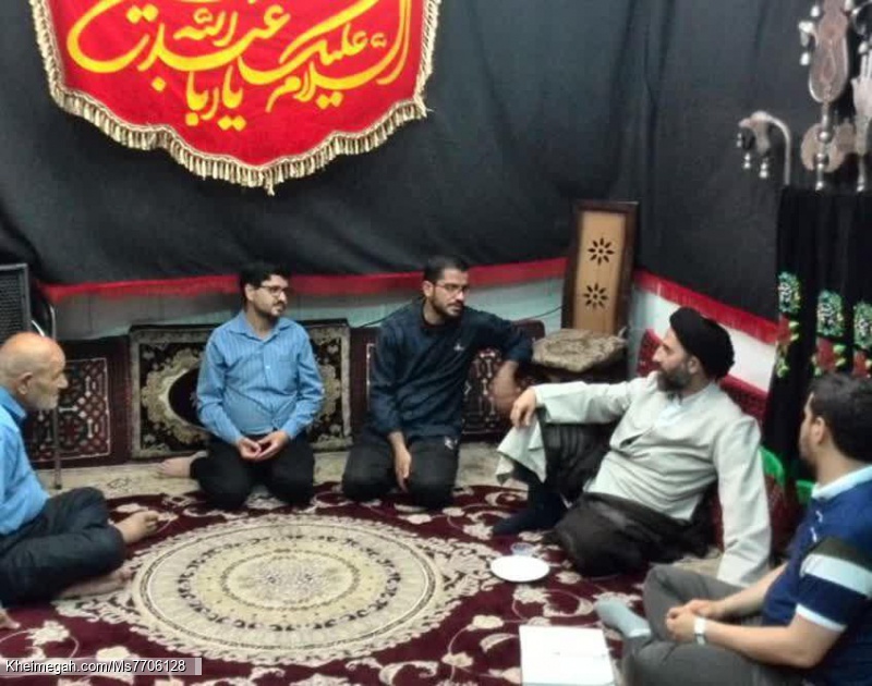 جلسه همفکری دهه اول محرم 99 اعضای هیئت عاشورا