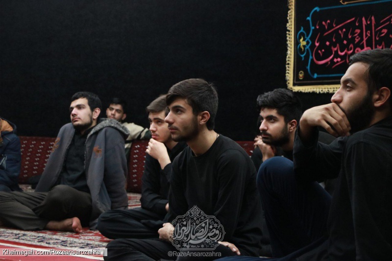 حجت الاسلام کمالیان _ حاج محمد گرمابدری _ کربلایی مجید خرمی _ کربلایی حسن زمانی _ محمدحسین شیرازی