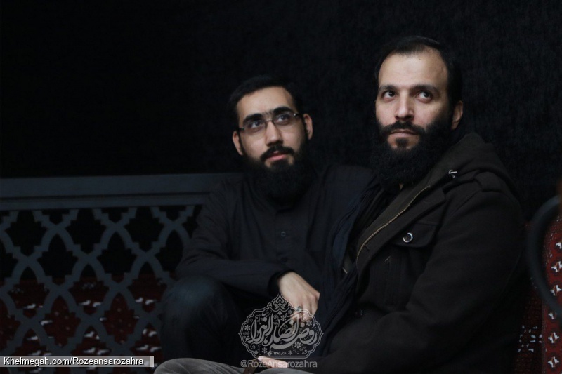 حجت الاسلام کمالیان _ حاج محمد گرمابدری _ کربلایی مجید خرمی _ کربلایی حسن زمانی _ محمدحسین شیرازی