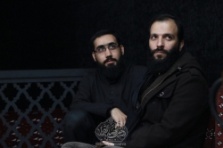 حجت الاسلام کمالیان _ حاج محمد گرمابدری _ کربلایی مجید خرمی _ کربلایی حسن زمانی _ محمدحسین شیرازی