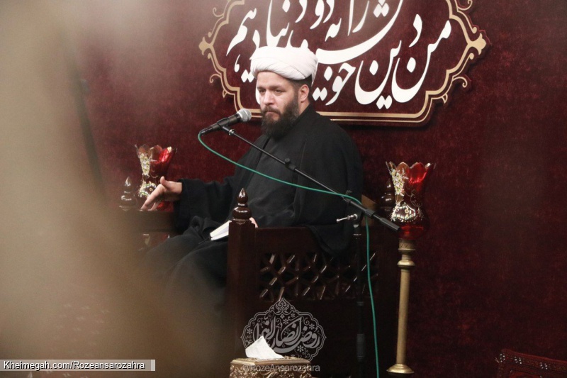 شب سوم  _  اقامه عزای روضه حضرت صدیقه شهیده علیها السلام  _  روضه انصار الزهرا سلام الله علیها