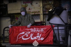 عملیات ضدعفونی وپاکسازی محله شمیران نو واوقاف (بخش اول) روضه انصارالزهراسلام الله علیها