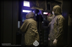 عملیات ضدعفونی وپاکسازی محله شمیران نو واوقاف (بخش اول) روضه انصارالزهراسلام الله علیها