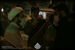 عملیات ضدعفونی وپاکسازی محله شمیران نو واوقاف (بخش دوم) روضه انصارالزهراسلام الله علیها