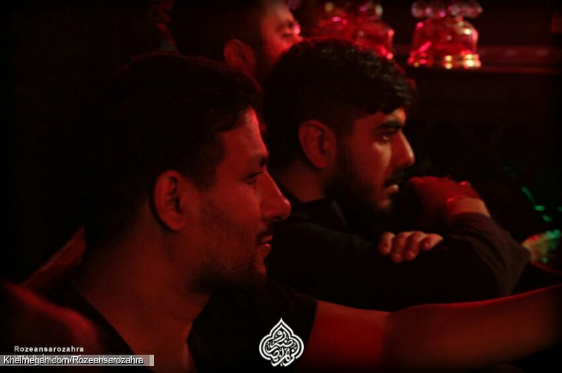 عزاداری شهادت امام موسی کاظم علیه اسلام روضه انصارالزهرا سلام الله علیها