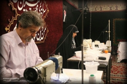 دوخت ماسک،لباس وملحفه بیمارستان روضه انصارالزهراسلام الله علیها
