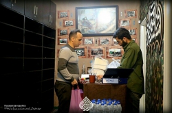 جهاد خانوادگی،دوخت ماسک در منزل روضه انصارالزهرا سلام الله علیها