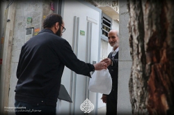 جهاد خانوادگی،دوخت ماسک در منزل روضه انصارالزهرا سلام الله علیها