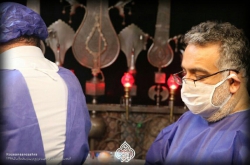 آماده سازی بسته پذیرایی جهت توزیع در بیمارستان