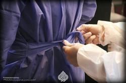 آماده سازی بسته پذیرایی جهت توزیع در بیمارستان