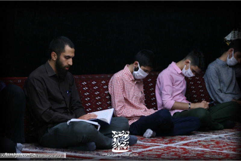 جلسه ی بزرگداشت عید غدیر علی_ابو_تراب_است_خاک_باش تیر ماه سال ۱۳۹۹