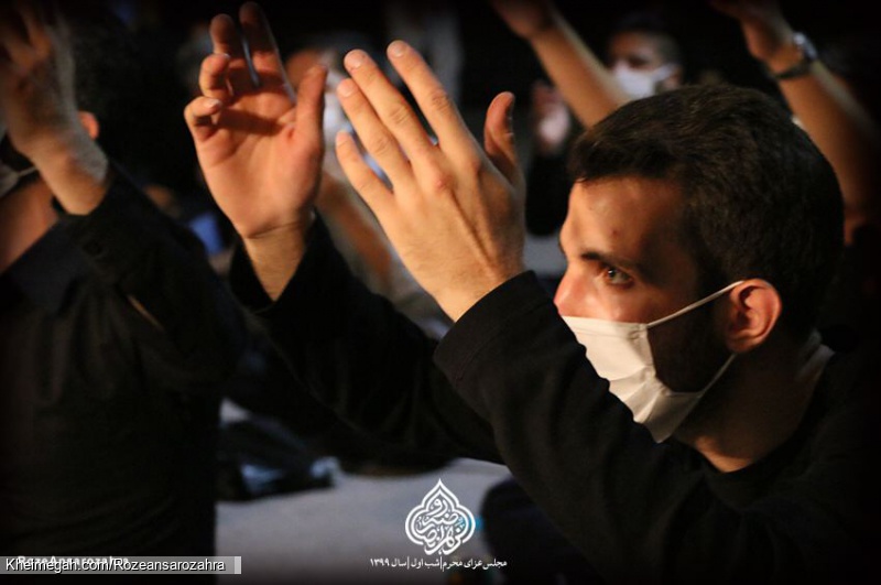 کرونا_ویروس هیات_مذهبی انصارالزهرا دهه_محرم فضای_باز محرم امام_حسین  شب اول
