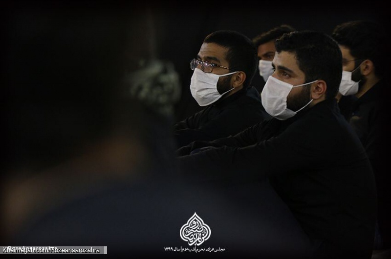 کرونا_ویروس هیات_مذهبی انصارالزهرا دهه_محرم فضای_باز محرم امام_حسین  شب دوم