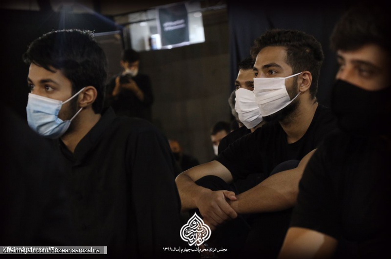 کرونا_ویروس هیات_مذهبی انصارالزهرا دهه_محرم فضای_باز محرم امام_حسین  شب چهارم