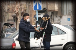 نصب سیاهی عزای حضرت زهرا سلام الله علیها سال ۱۳۹۹