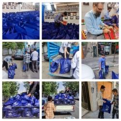 اتمام بسته بندی ارزاق ایتام و